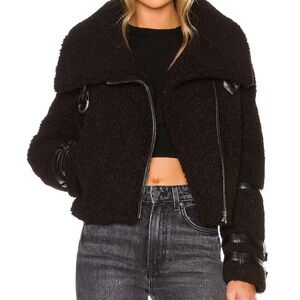Revolve Tularosa Bailey Moto Jacket Black
